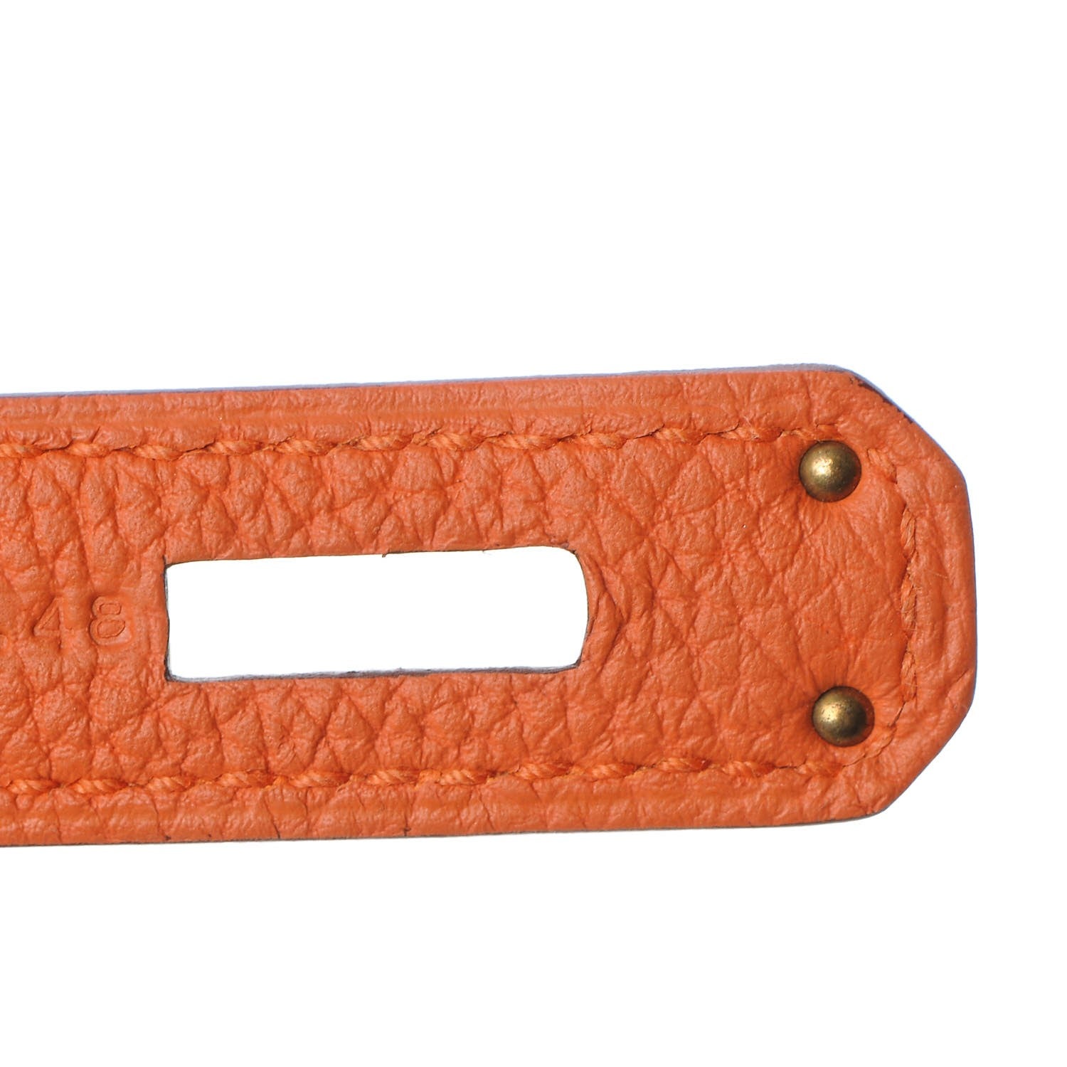 Hermes Togo Birkin 35 Orange 14 of 53