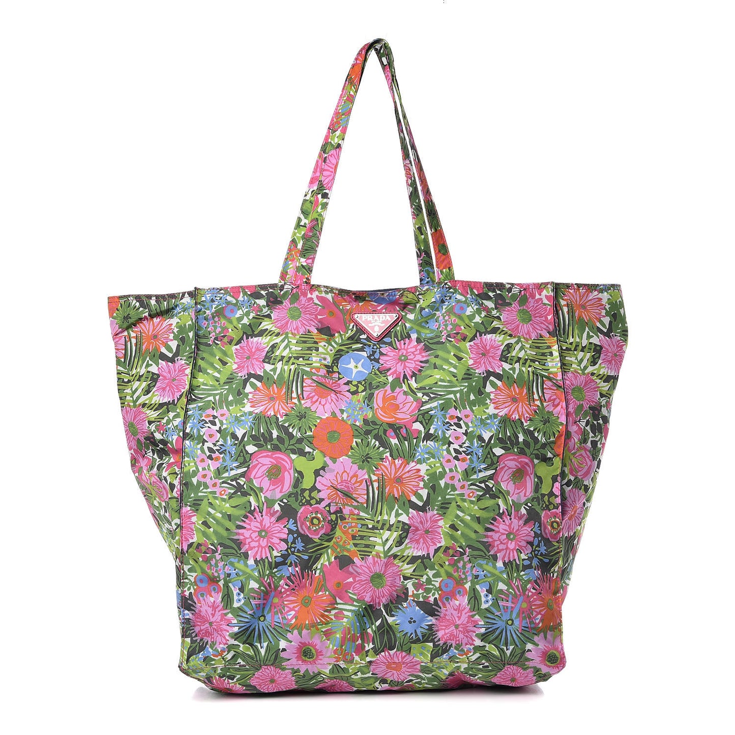 Tessuto Nylon Floral Print BYOBag Shopping Tote