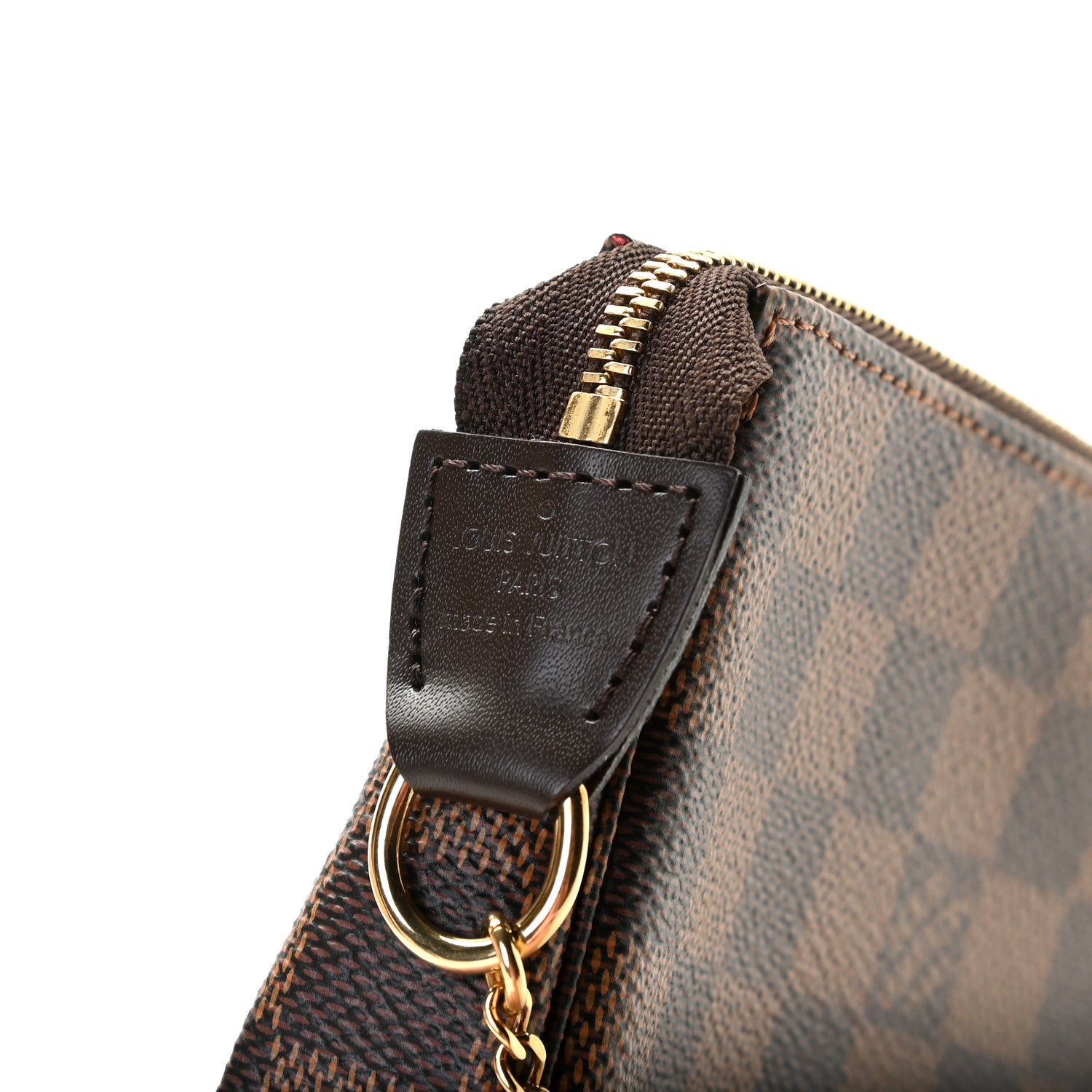 Louis Vuitton Damier Ebene Mini Pochette Accessories 9 of 10