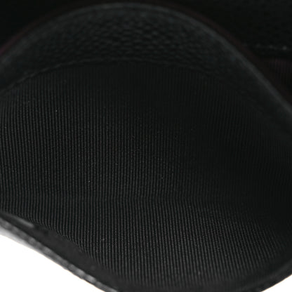 Chanel Caviar Quilted Flap Card Holder Black 6 of 14