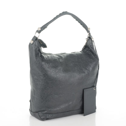 Balenciaga Agneau Giant 12 Silver Hardware Day Hobo Gris Tarmac 3 of 7