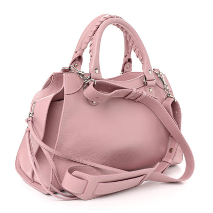 Balenciaga Grained Calfskin Neo Classic Black Hardware S City Powder Pink 3 of 10