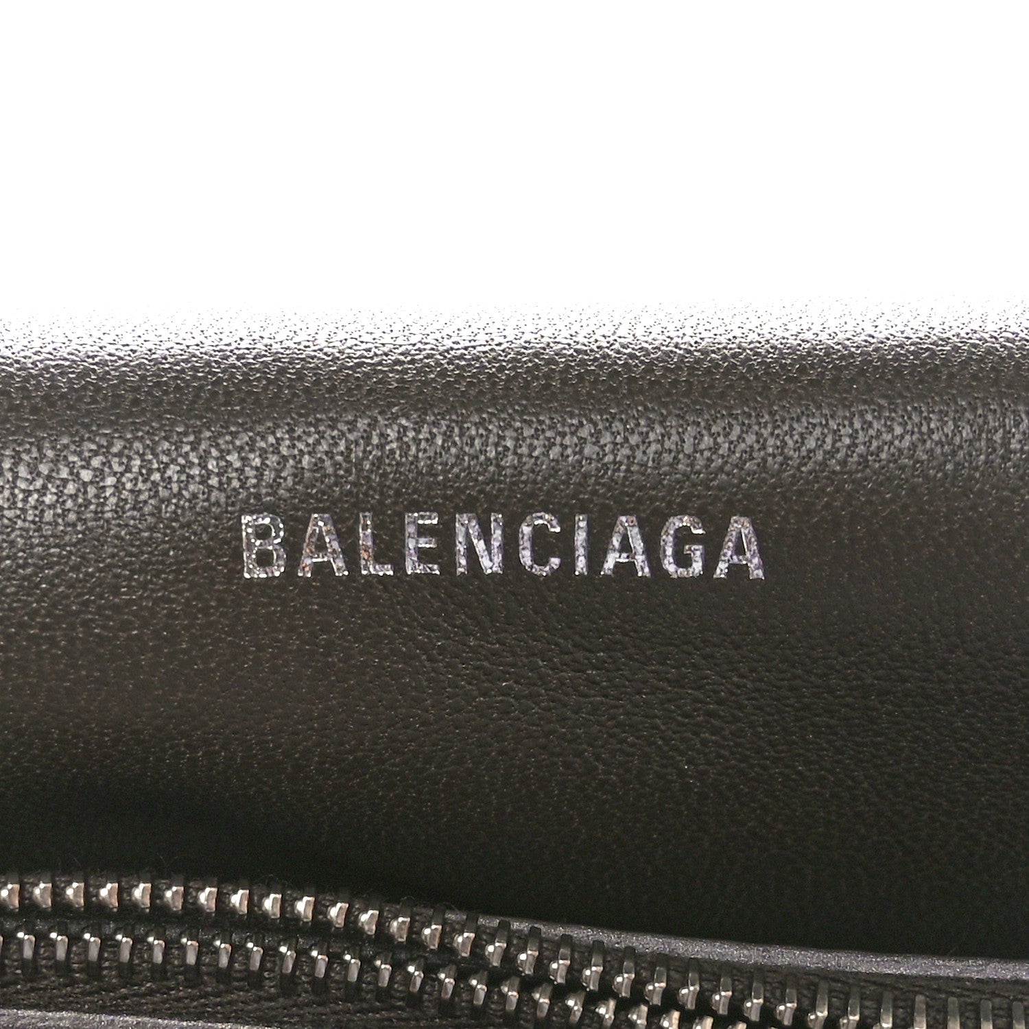 Balenciaga Metallic Crushed Calfskin Quilted Medium Crush Chain Bag Dark Bronze 6 of 9