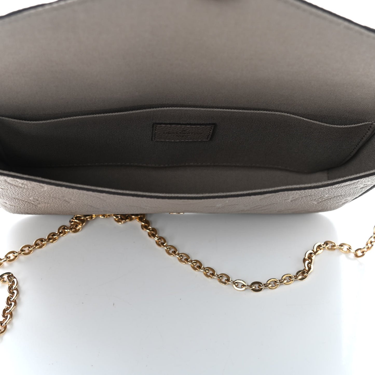 Empreinte Pochette Felicie Chain Wallet Tourterelle