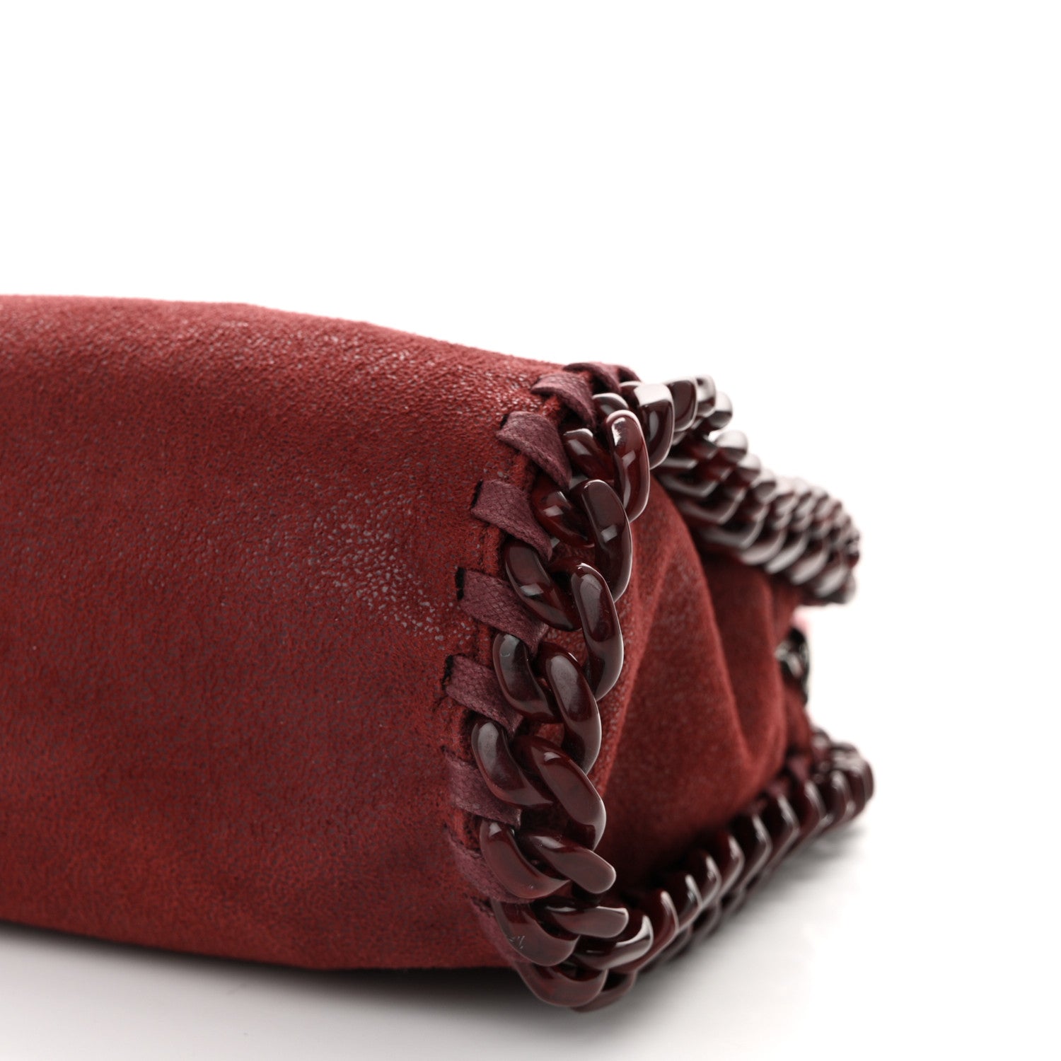 Stella McCartney Shaggy Deer Mini Candy Falabella Ruby 9 of 9