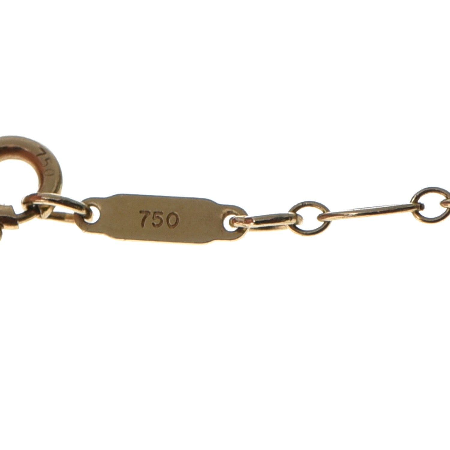 Tiffany 18K Yellow Gold Oval Link Chain 6 of 7