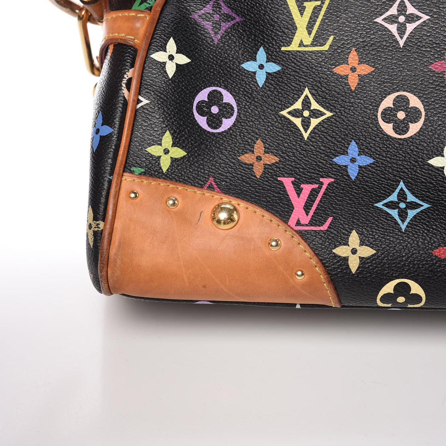 Monogram Multicolor Beverly MM Black