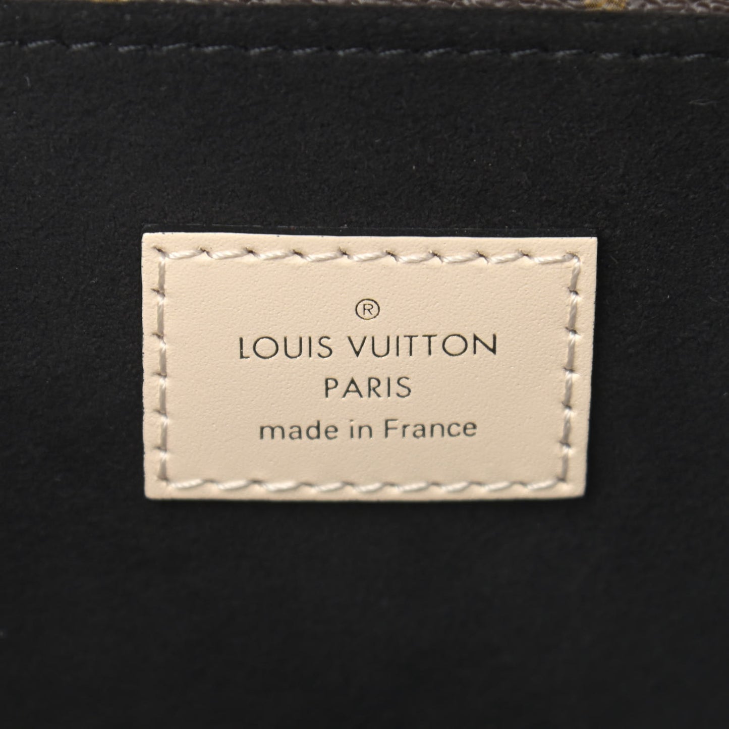 Monogram Braided Pochette Metis Creme Beige