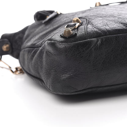 Balenciaga Agneau Giant 12 Rose Gold Hardware Town Black 9 of 14