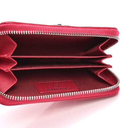 Chanel Sheepskin Quilted Mademoiselle Vintage Zip Coin Purse Pink 5 of 8