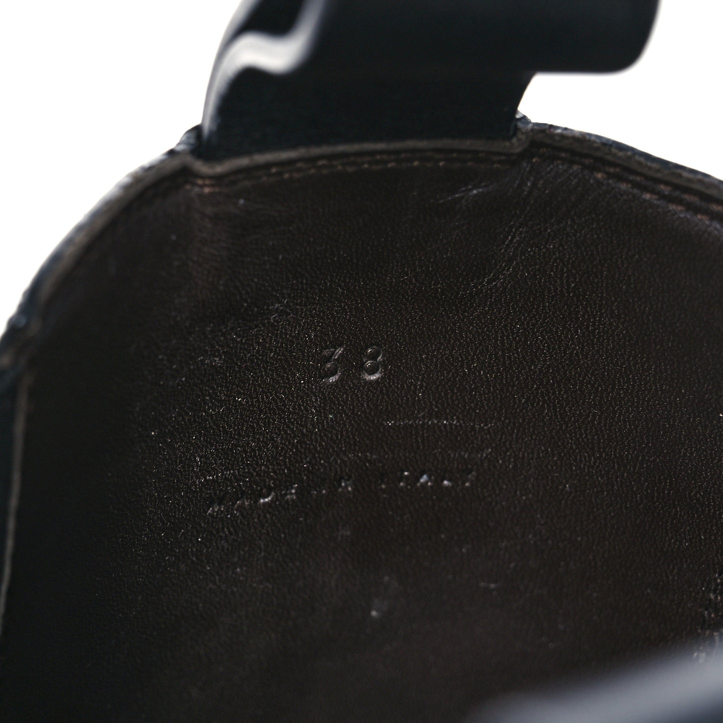 Calfskin The Tire Chelsea Boots 38 Black Plum