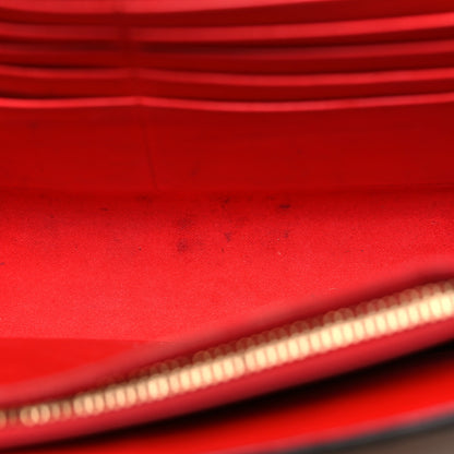 Christian Louboutin Metallic Houndstooth Embossed Paloma Clutch Gold 17 of 17
