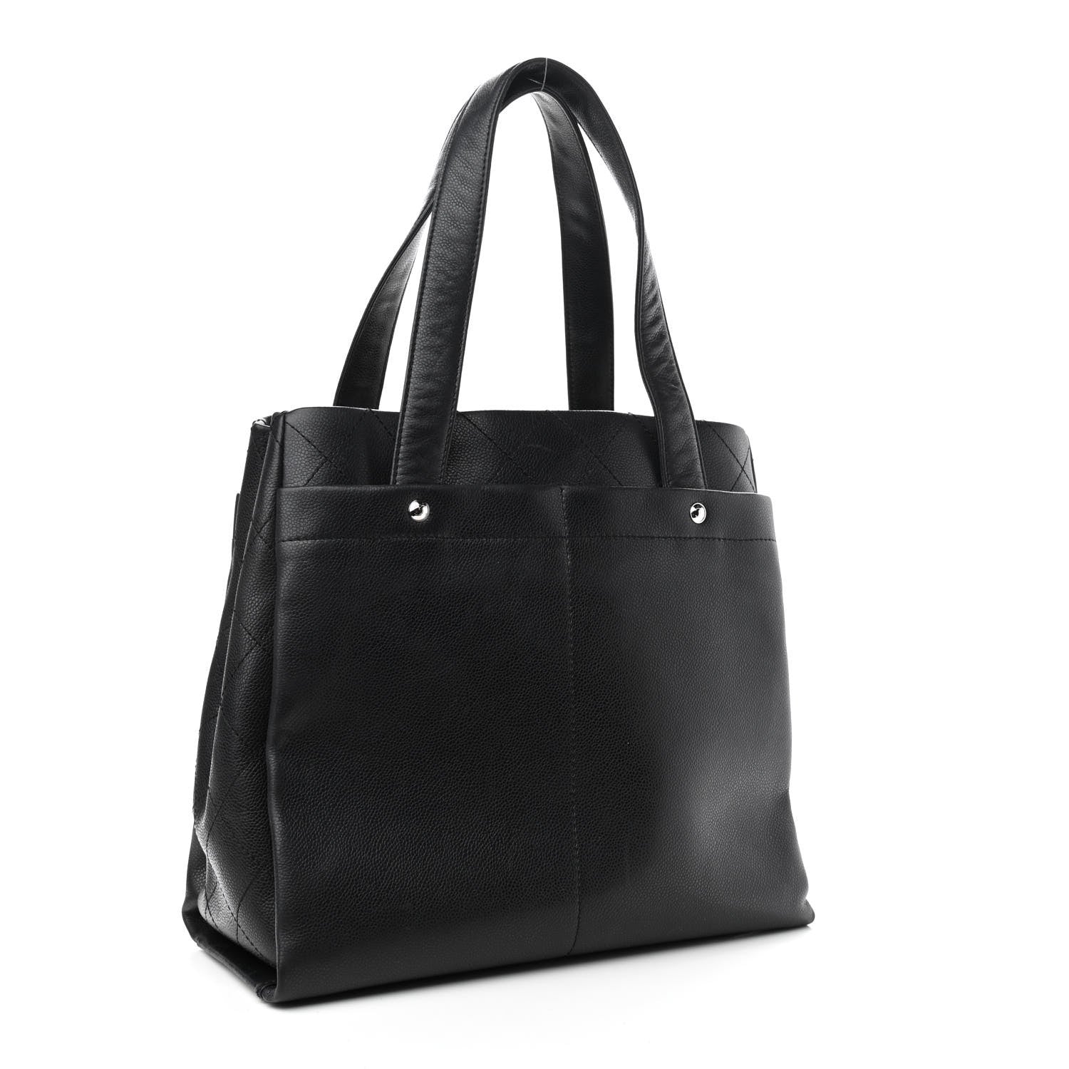 Chanel Caviar Executive Cerf Shopper Tote Black 4 of 11