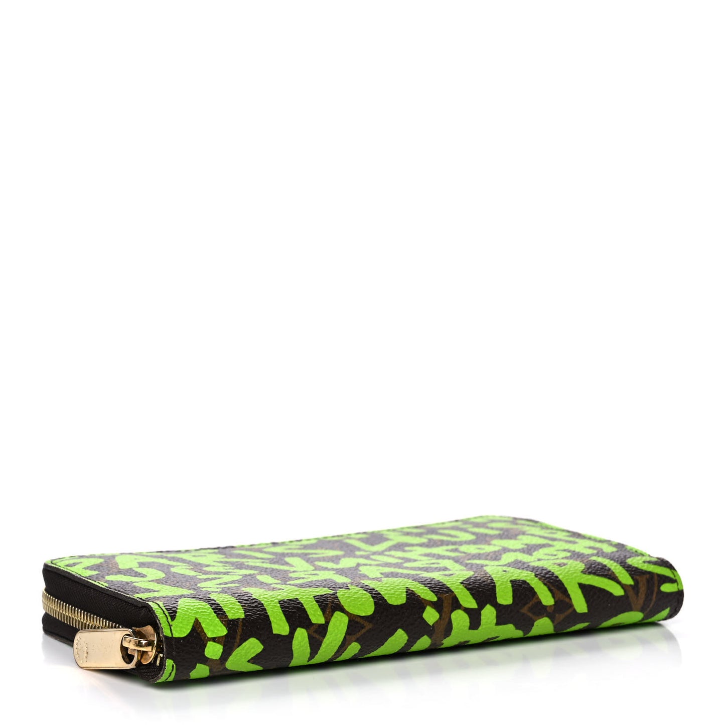 Monogram Graffiti Zippy Wallet Green