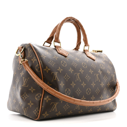 Louis Vuitton Monogram Speedy Soft 30 Boho 3 of 15