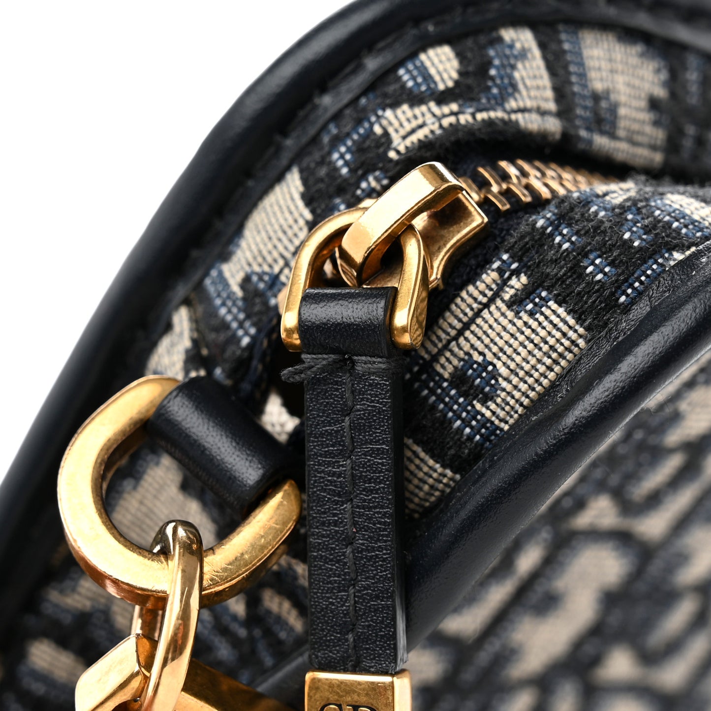 Oblique Diorquake Clutch Blue