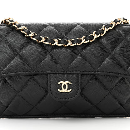 Chanel Caviar Fabric Graffiti Foldable Tote Bag With Chain Black Multicolor 13 of 17