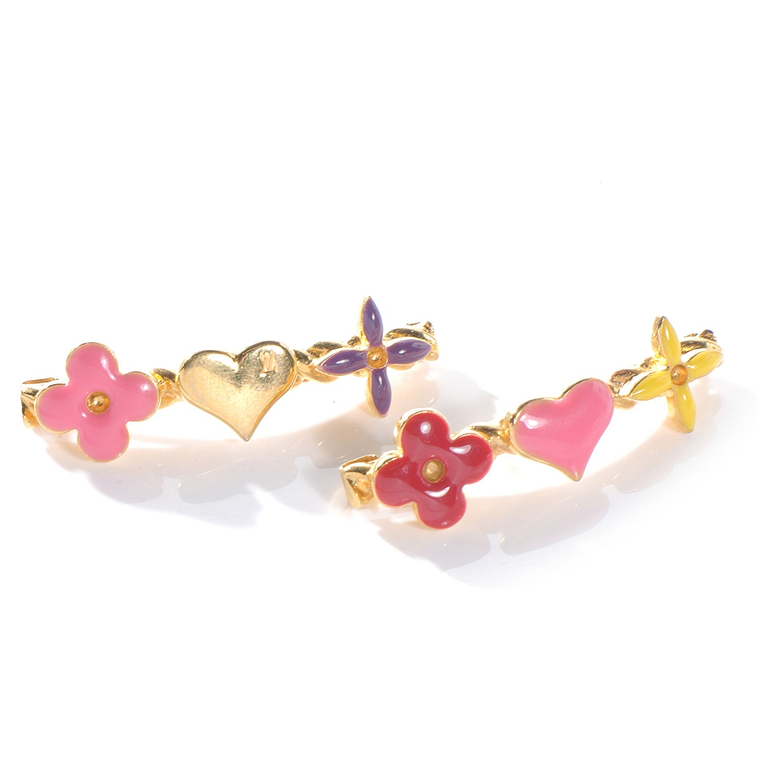 Louis Vuitton Sweet Monogram Hair Clips 1 of 5