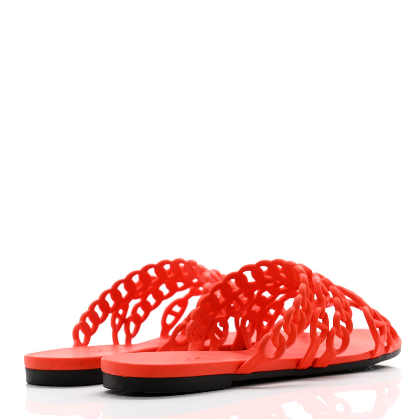 Rubber Chaine d'Ancre Nude Sandals 36 Pavot