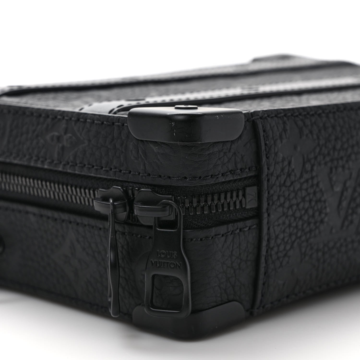 Louis Vuitton Taurillon Monogram Soft Trunk Black 7 of 8