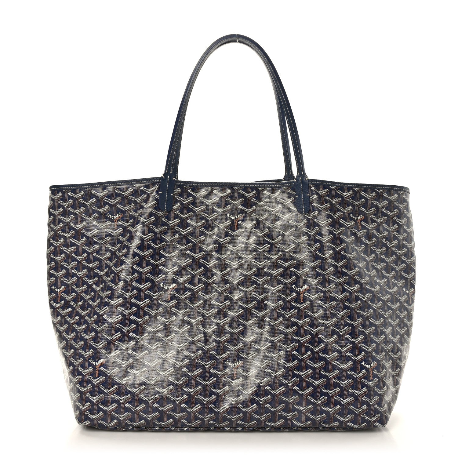Goyard Goyardine Saint Louis GM Navy 1 of 9