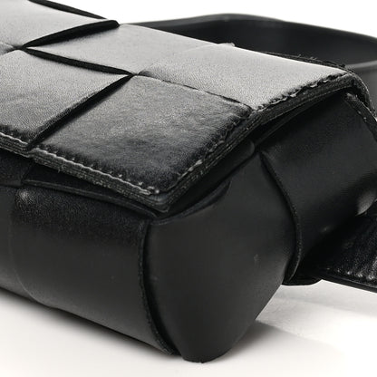 Bottega Veneta Nappa Maxi Intreccio The Belt Cassette Bag Black 9 of 10