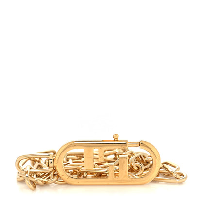 Fendi Metal O'Lock Strap You Gold 1 of 4
