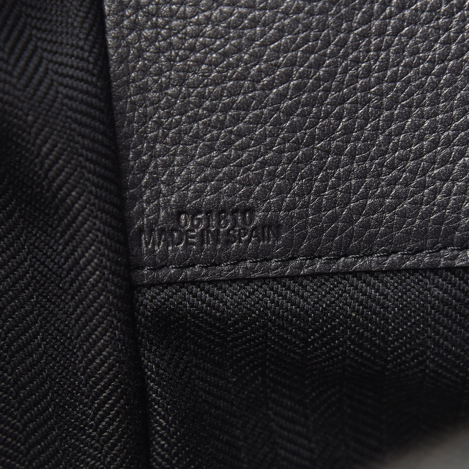 Loewe Calfskin Small Hammock Shoulder Bag Midnight Blue Black 5 of 8