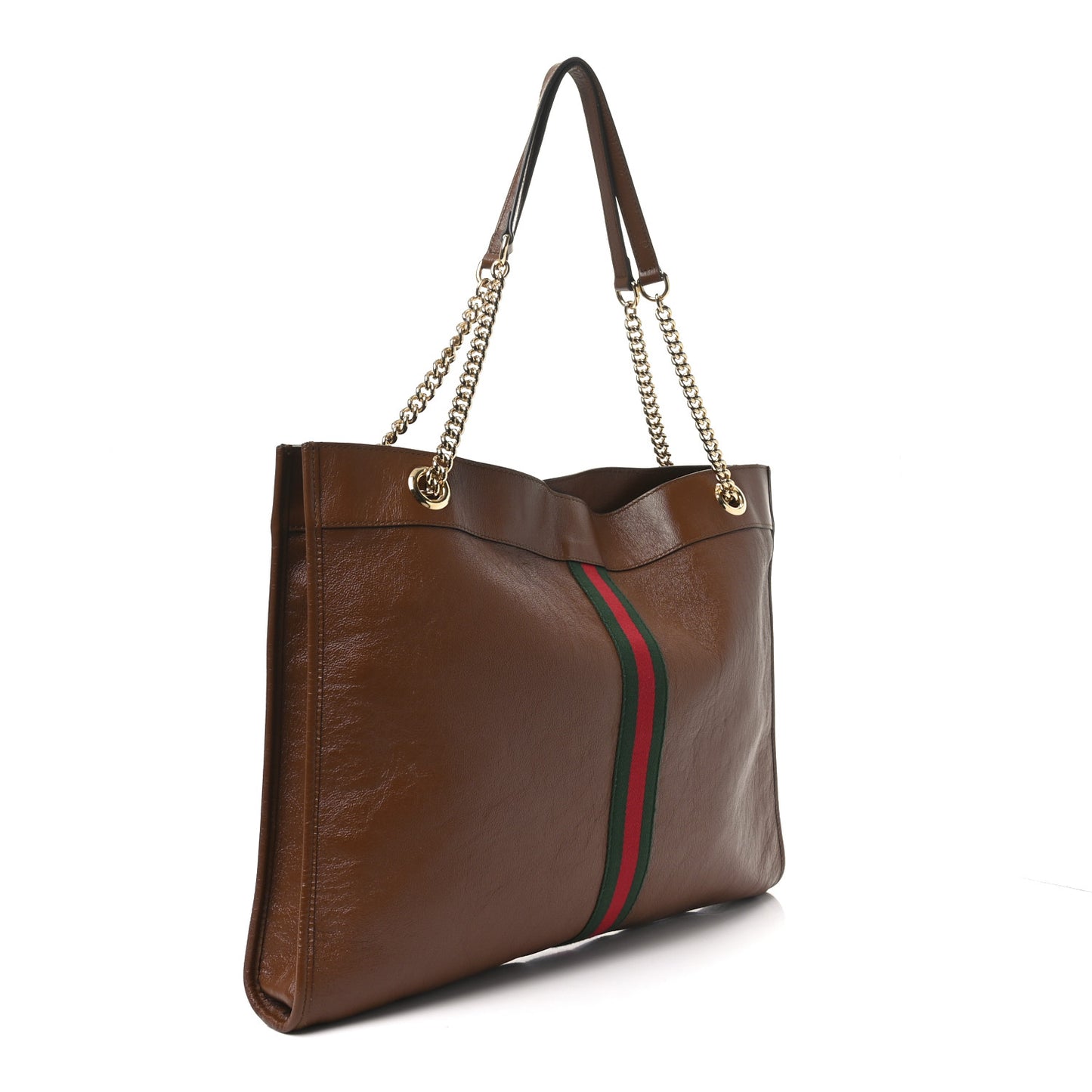 Calfskin Large Rajah Chain Tote Cuir