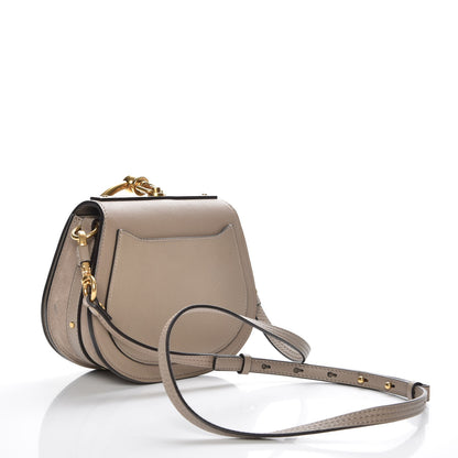 Chloe Calfskin Suede Small Nile Bracelet Bag Motty Grey 4 of 8