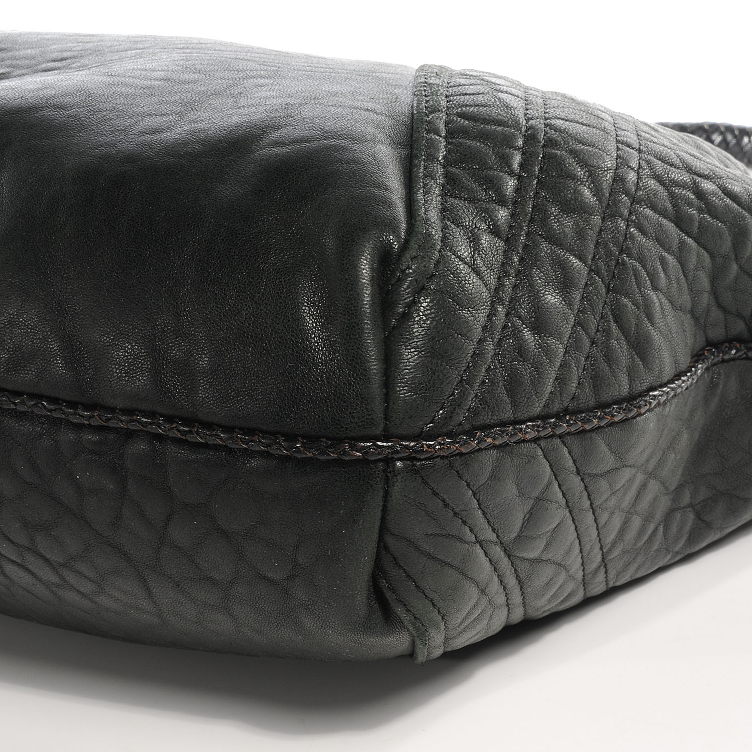 Fendi Nappa Nuvolata Spy Hobo Black 6 of 11