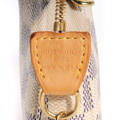 Louis Vuitton Damier Azur Mini Pochette Accessories 6 of 7
