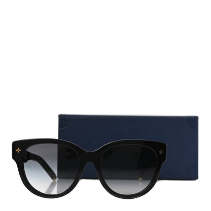 Louis Vuitton Acetate My Monogram Square Sunglasses Z1526E Black 7 of 8