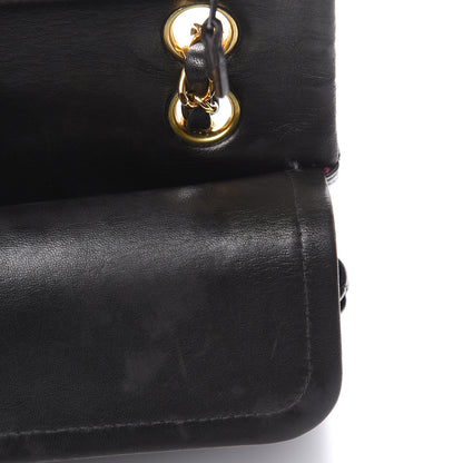 Chanel Lambskin Quilted Small Double Flap Black 17 of 22