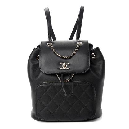 Chanel Caviar Quilted Business Affinity Backpack Black 1 of 10