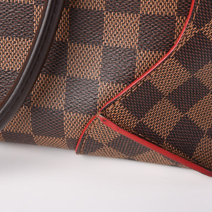 Louis Vuitton Damier Ebene Caissa Tote MM Cherry 13 of 14
