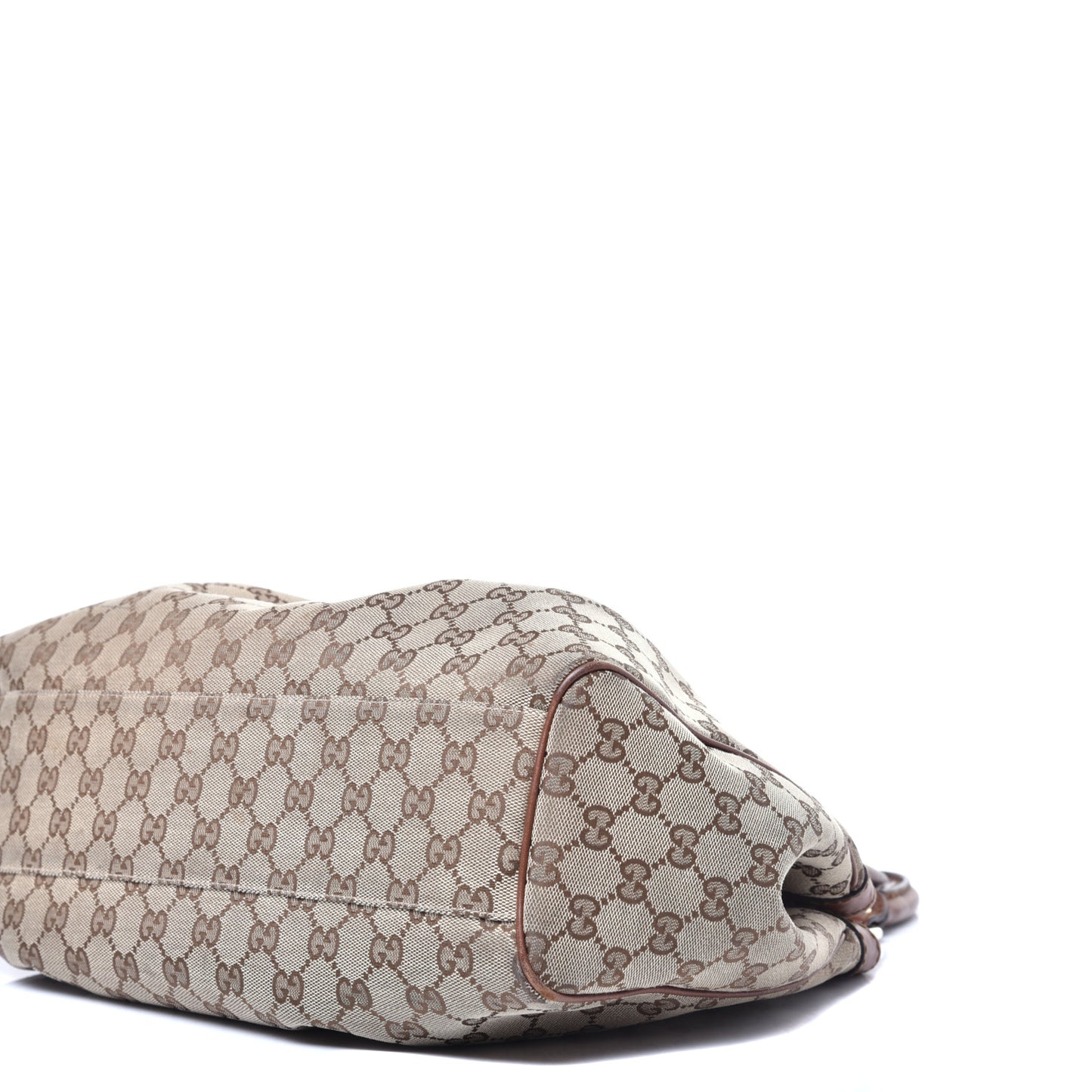 Monogram Medium Sukey Tote Brown