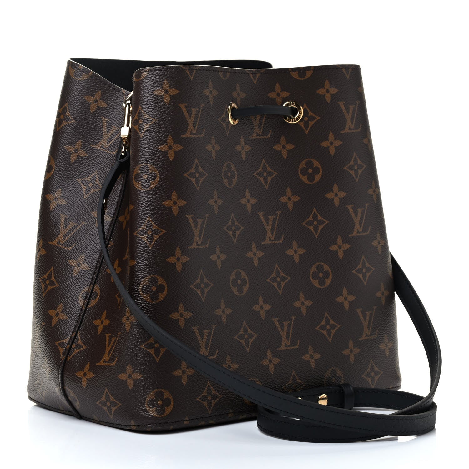 Louis Vuitton Monogram Neonoe MM Black 2 of 4