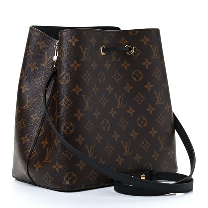 Louis Vuitton Monogram Neonoe MM Black 2 of 4