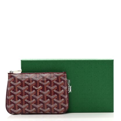Goyard Goyardine Mini Senat Pochette Burgundy 7 of 7