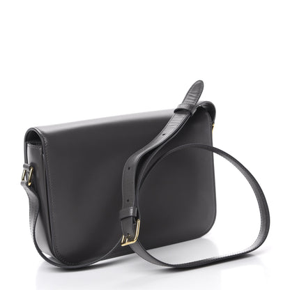 Celine Shiny Calfskin Medium Triomphe Grey 3 of 12