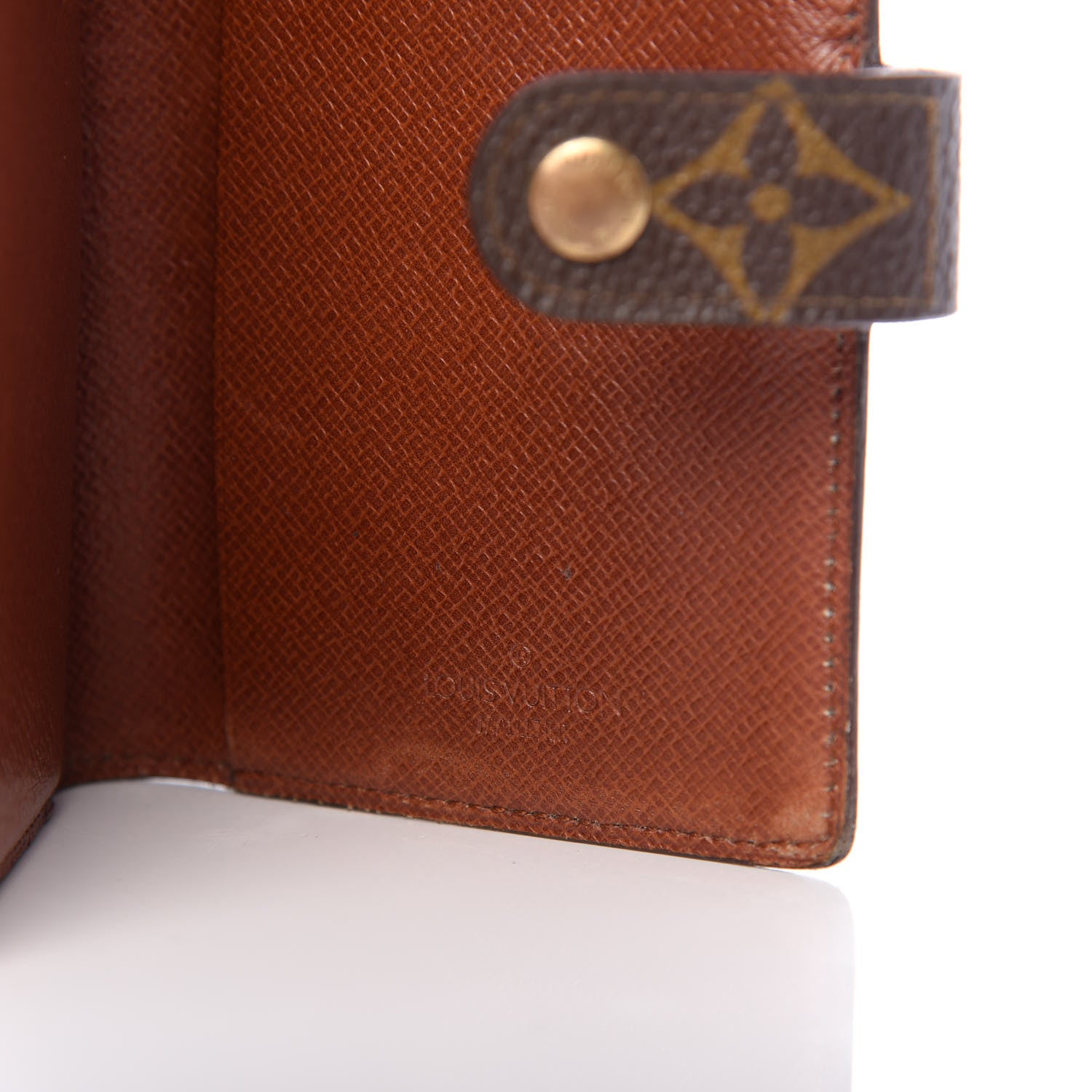 Louis Vuitton Monogram Mini Agenda Cover w Pencil 6 of 8