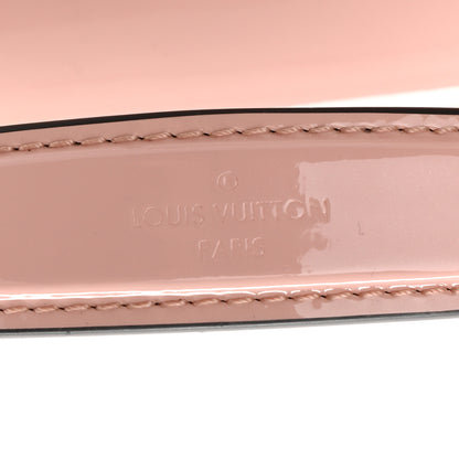 Louis Vuitton Patent Calfskin Monogram Cherrywood PM Rose Ballerine 6 of 10