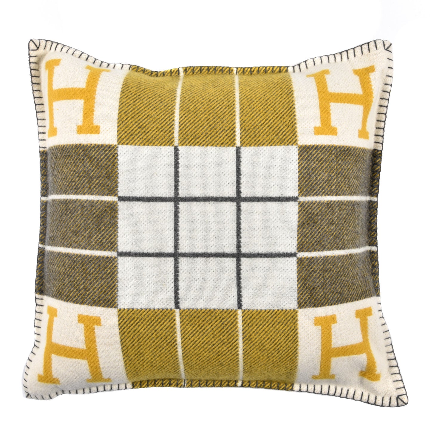 Wool Cashmere Avalon III Pillow PM Gris Soleil