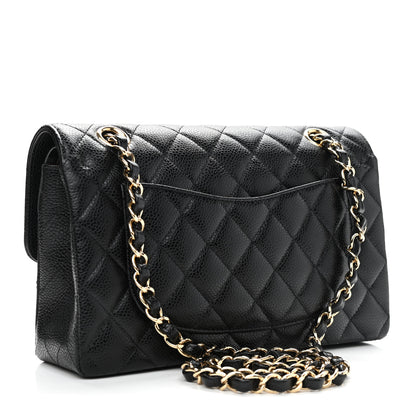 Chanel Caviar Quilted Small Double Flap Black 3 of 12
