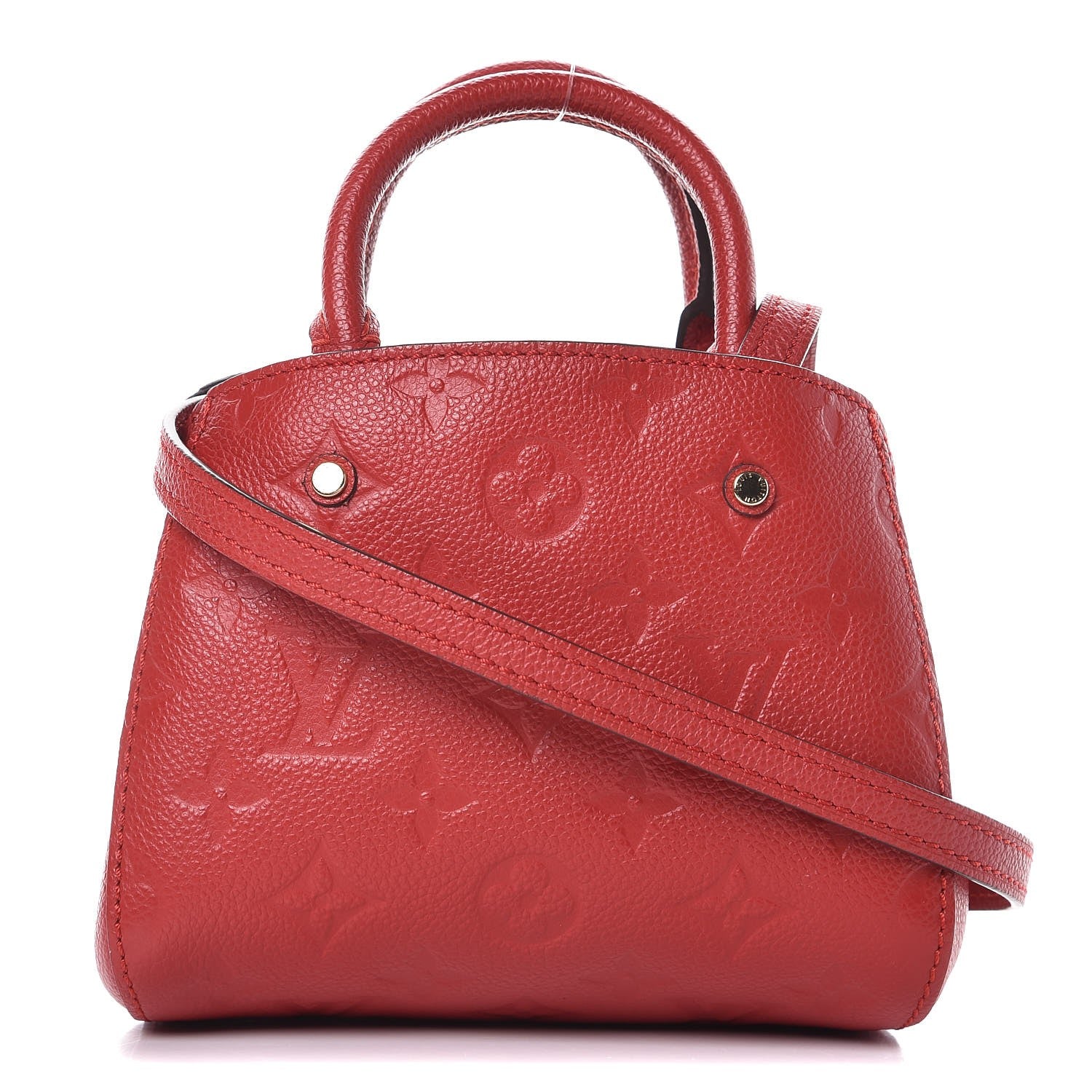 Louis Vuitton Empreinte Montaigne Nano Cherry 1 of 13