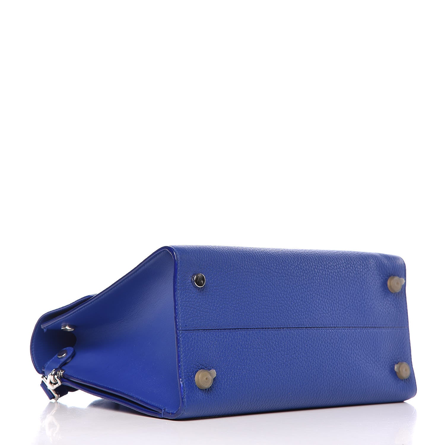 Christian Dior Bullcalf Medium Diorever Flap Yves Klein Blue 5 of 13