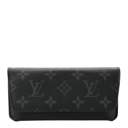 Louis Vuitton Monogram Eclipse Woody Sunglass Case 1 of 8