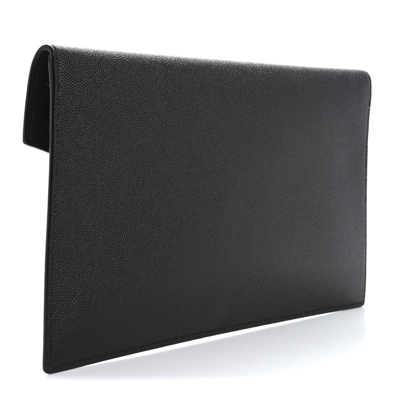 Saint Laurent Grain De Poudre Uptown Pouch Black 3 of 10