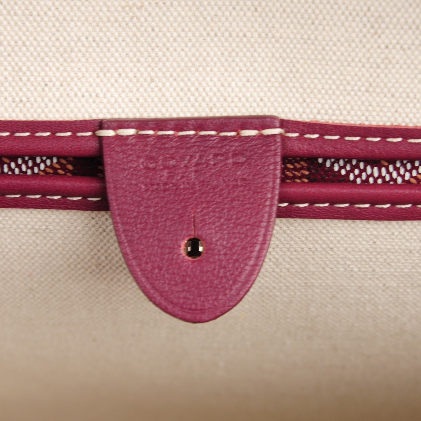 Goyardine Artois Burgundy